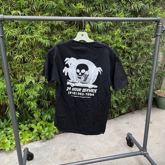 Skullphone Service Pocket T-Shirt Men's Medium Black - Picture 2 of 3